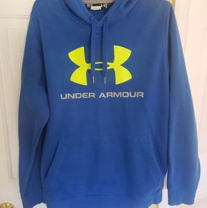 Blue under armour hoodie